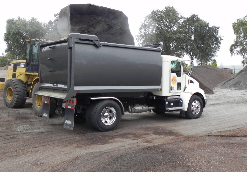 Bobtail Delivery Truck for iROC Landscape Supply