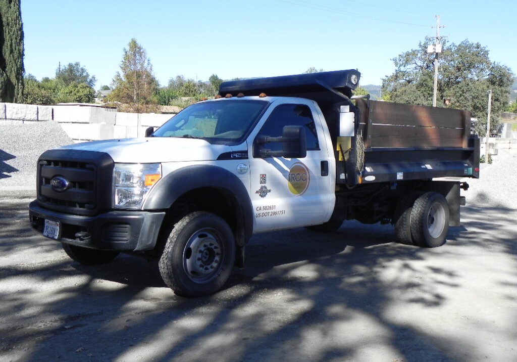 Ford F-550 Delivery Truck for iROC Landscape Supply